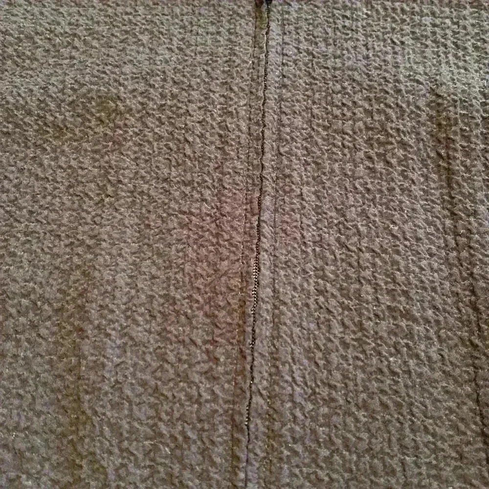 Orvis Black Crinkle Full Zip Jacket in Size Small.  Rayon Blend Fabric. - Picture 3 of 9